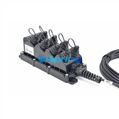 محفظه Multiport Supertap معادل SCAPC 8 ژل پورت پر شده کابل SST قابل حمل